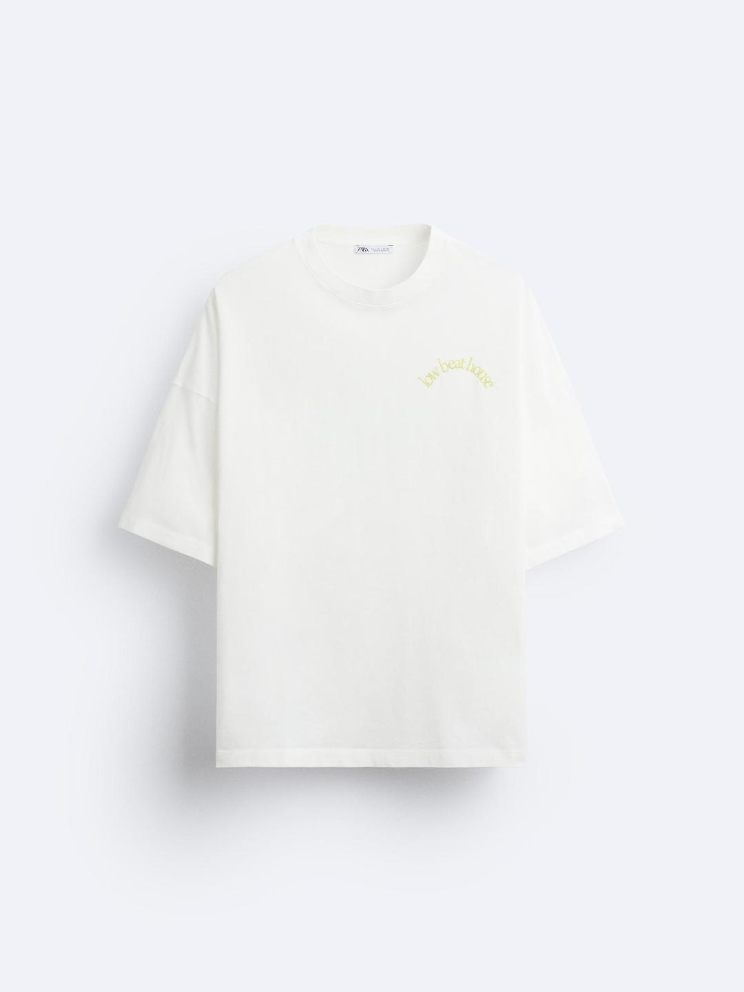 

ZARA Men White Tshirts