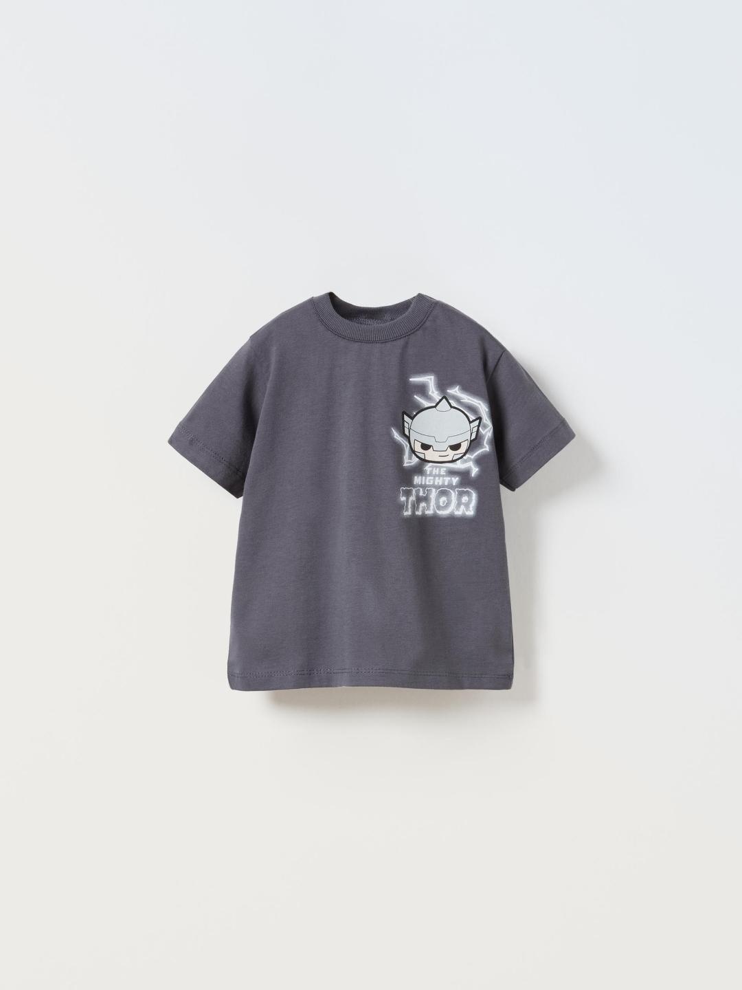 

ZARA Kids-Unisex Grey Tshirts