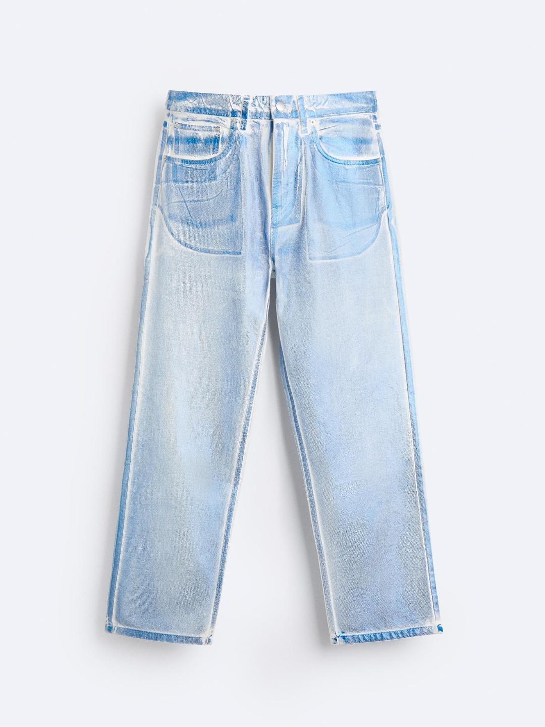 

ZARA Men Blue Trousers