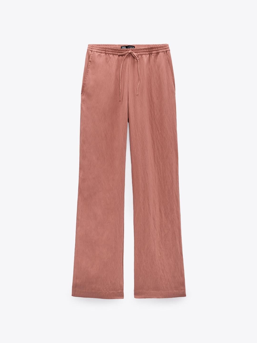 

ZARA Women Pink Trousers