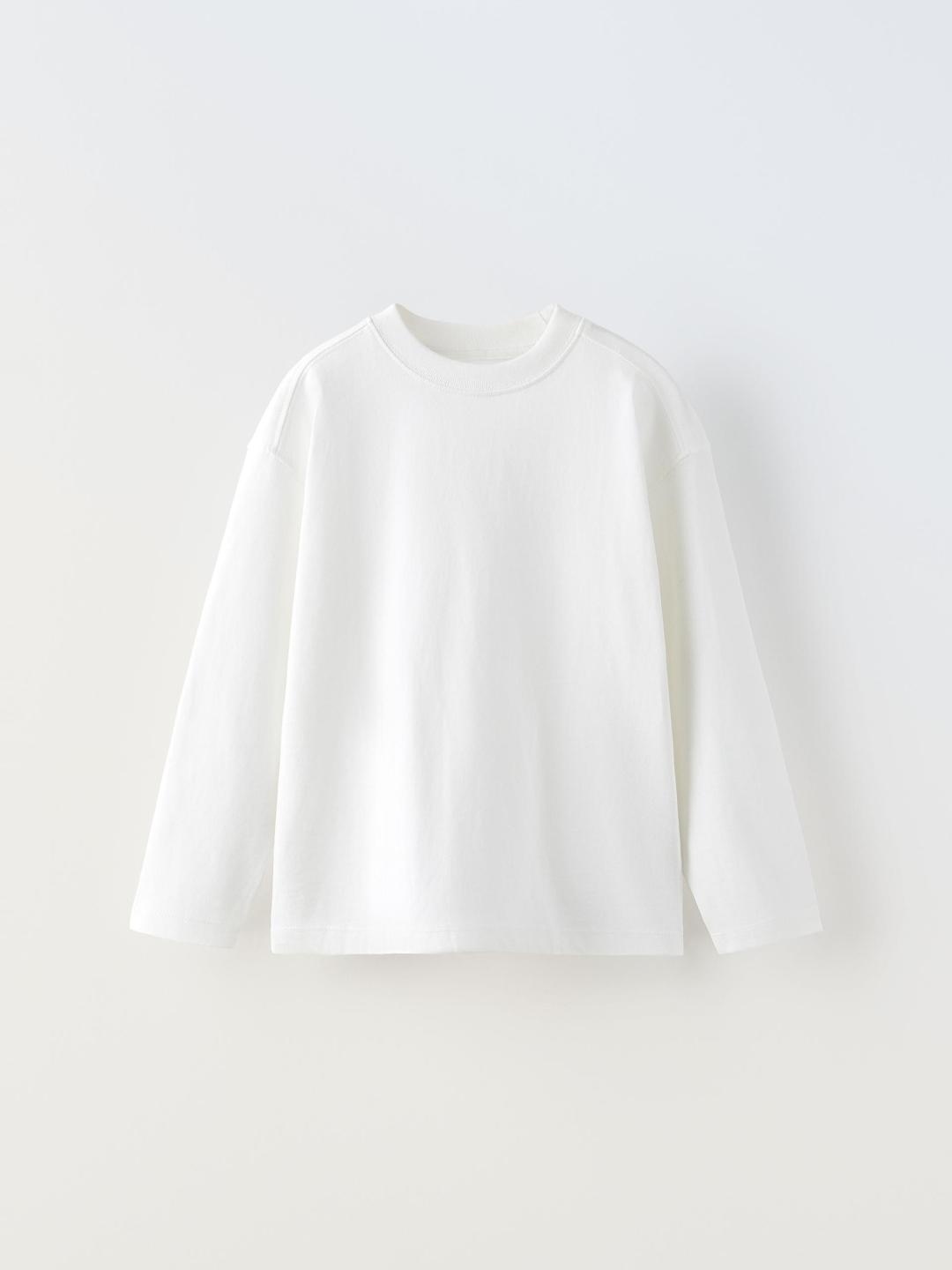 

ZARA Boys White Tshirts