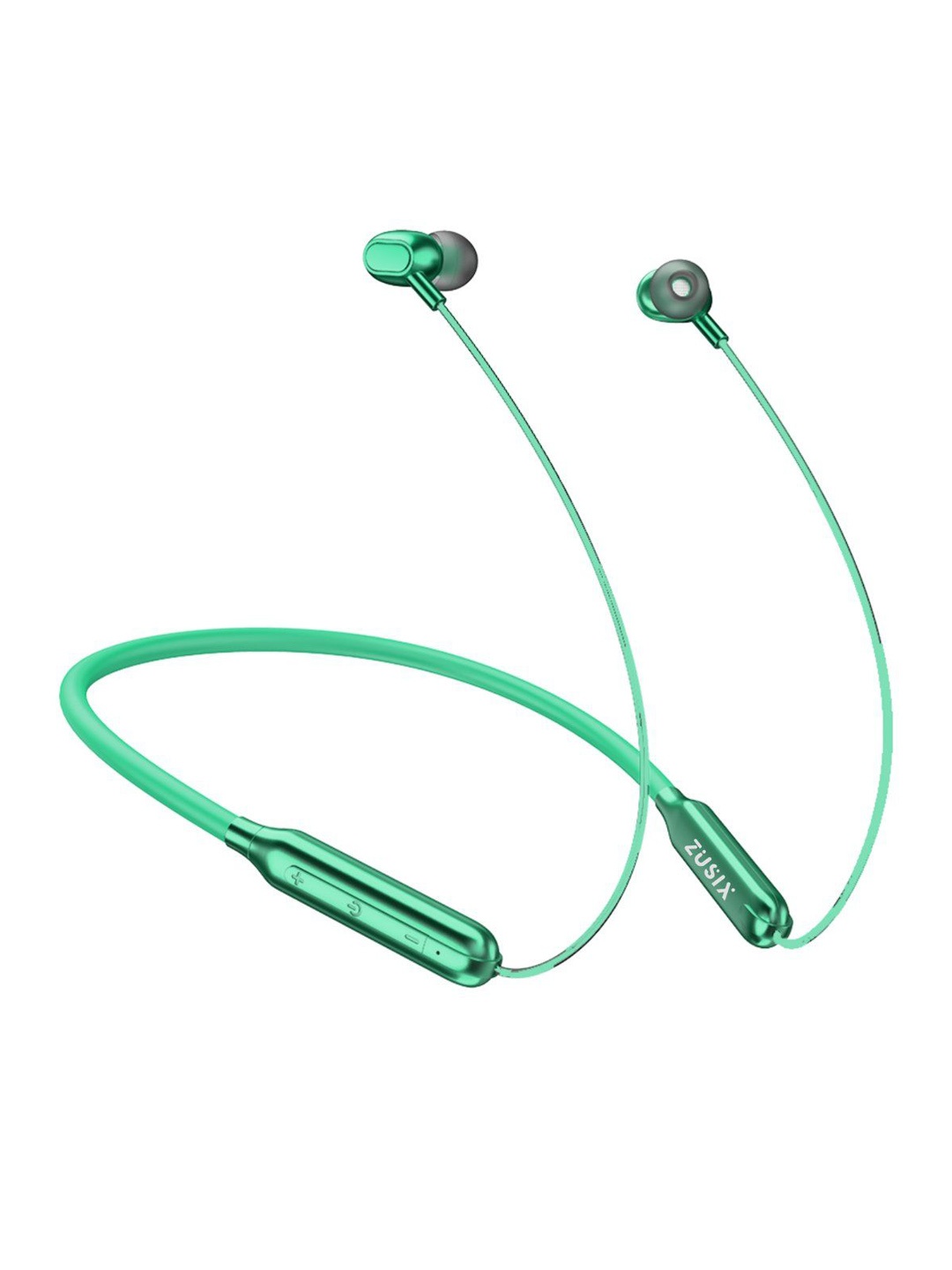 

zusix Storm 440 With Upto 48 Hrs Playtime Bluetooth In-Ear Wireless Neckband, Green