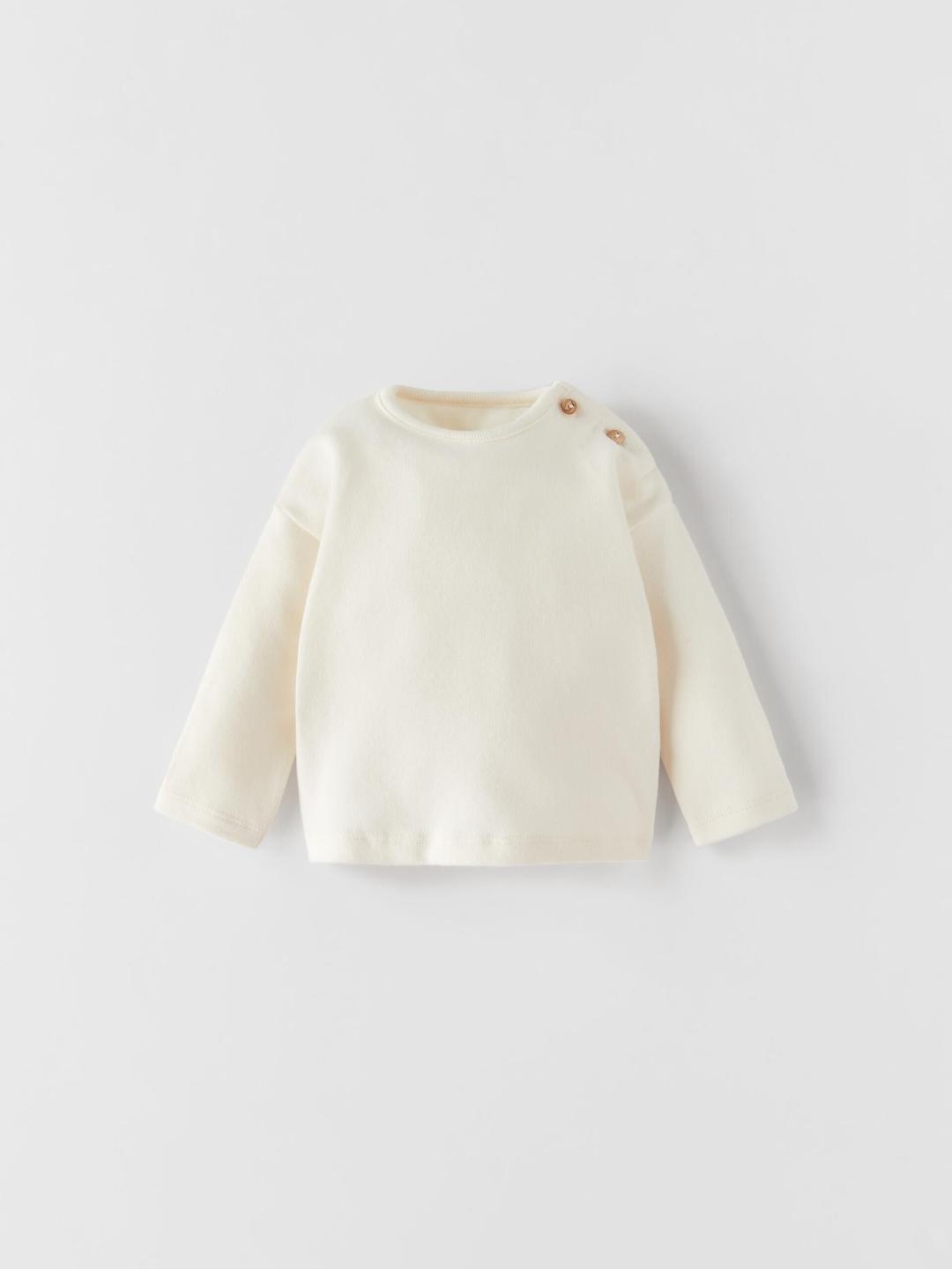 

ZARA Kids-Unisex Beige Tshirts