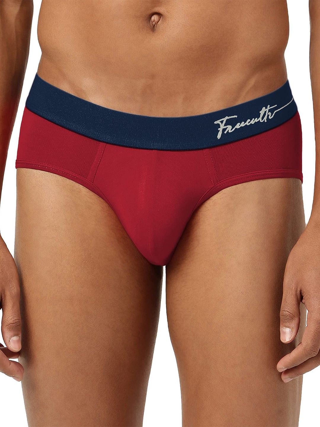 

FREECULTR Anti Bacterial Micromodal Basic Brief, Red