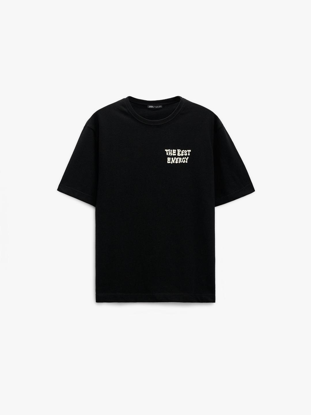 

ZARA Men Black Tshirts