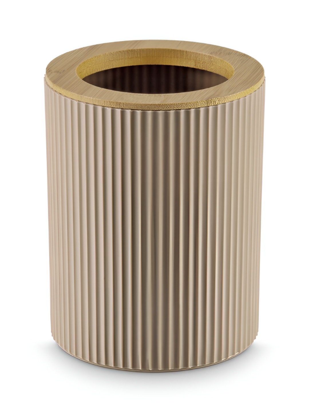 

Freelance Coffee Brown Textured Table Top Open Dustbin