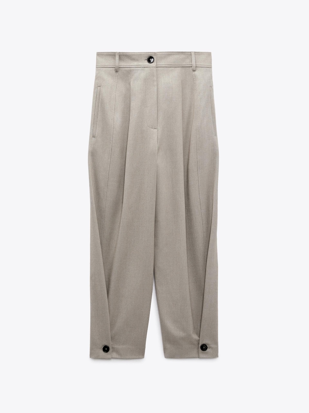 

ZARA Women Beige Trousers