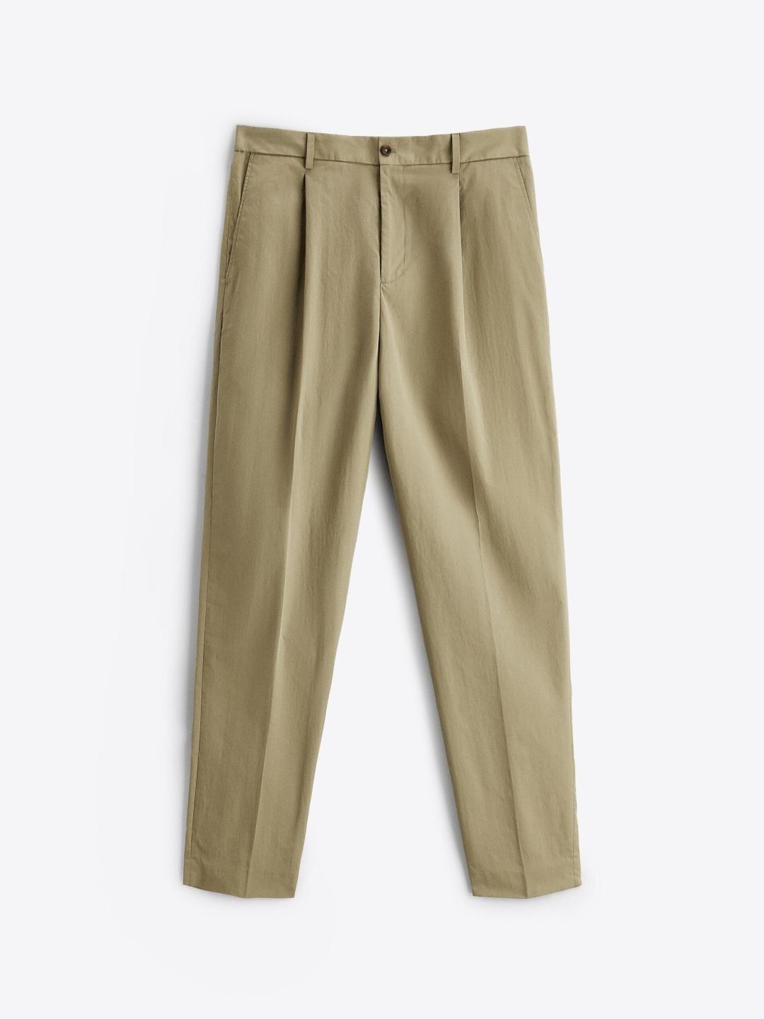 

ZARA Men Tan Trousers