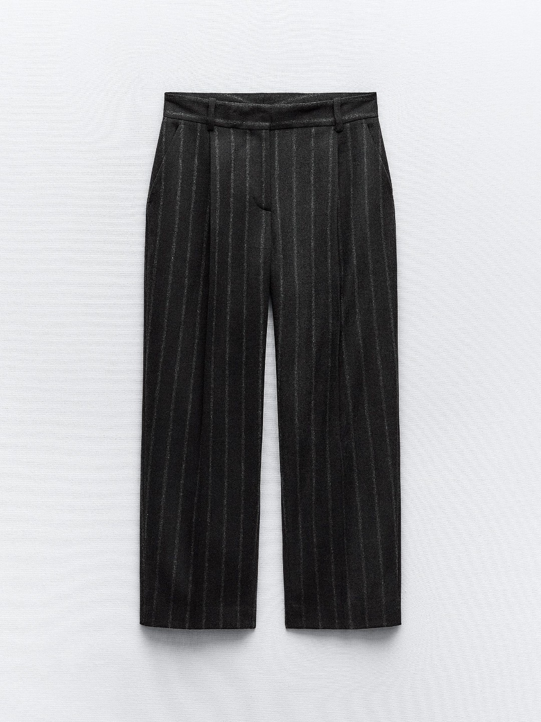 

ZARA Women Grey Trousers