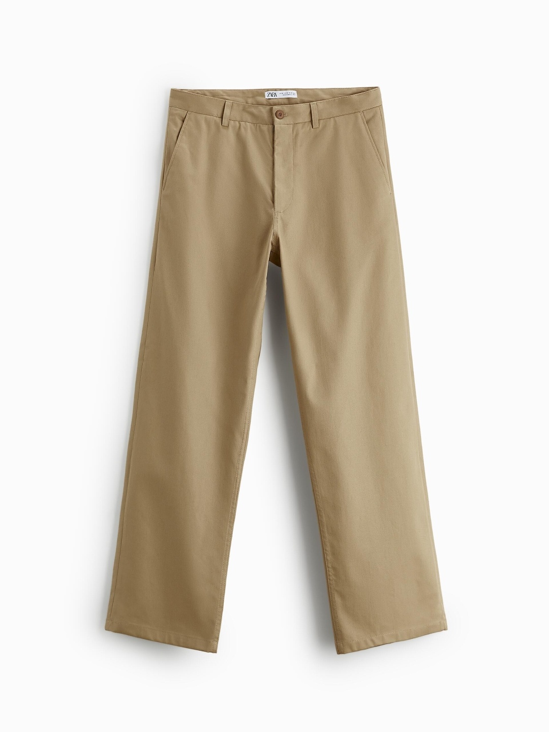 

ZARA Men Brown Trousers