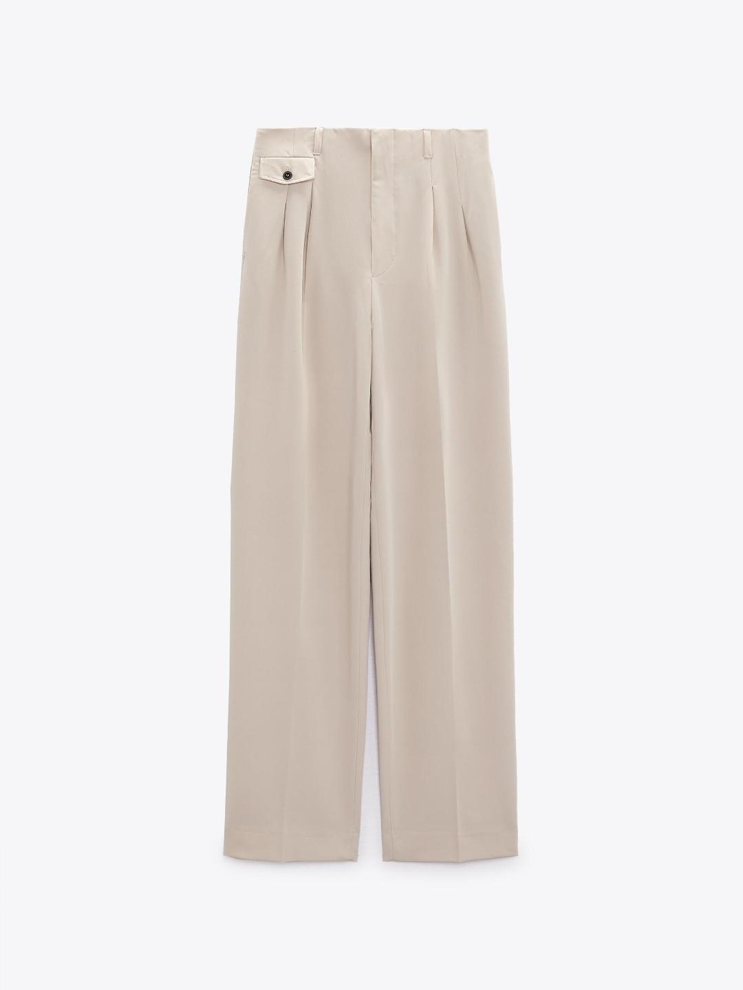 

ZARA Women Brown Trousers