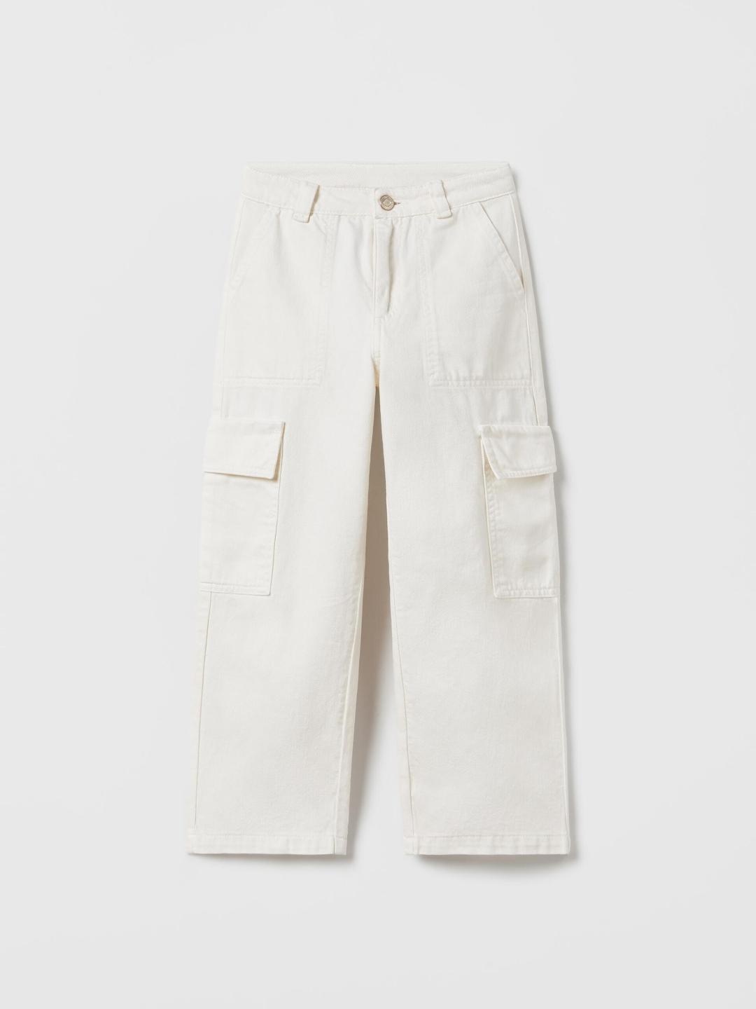 

ZARA Boys White Trousers