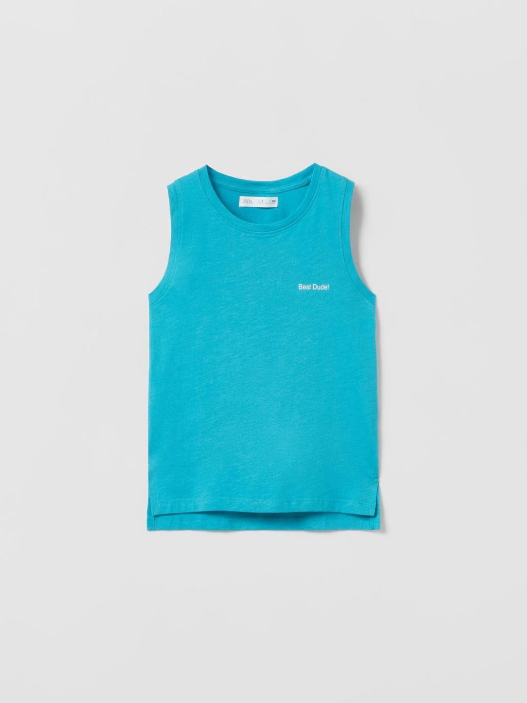 

ZARA Boys Blue Tshirts