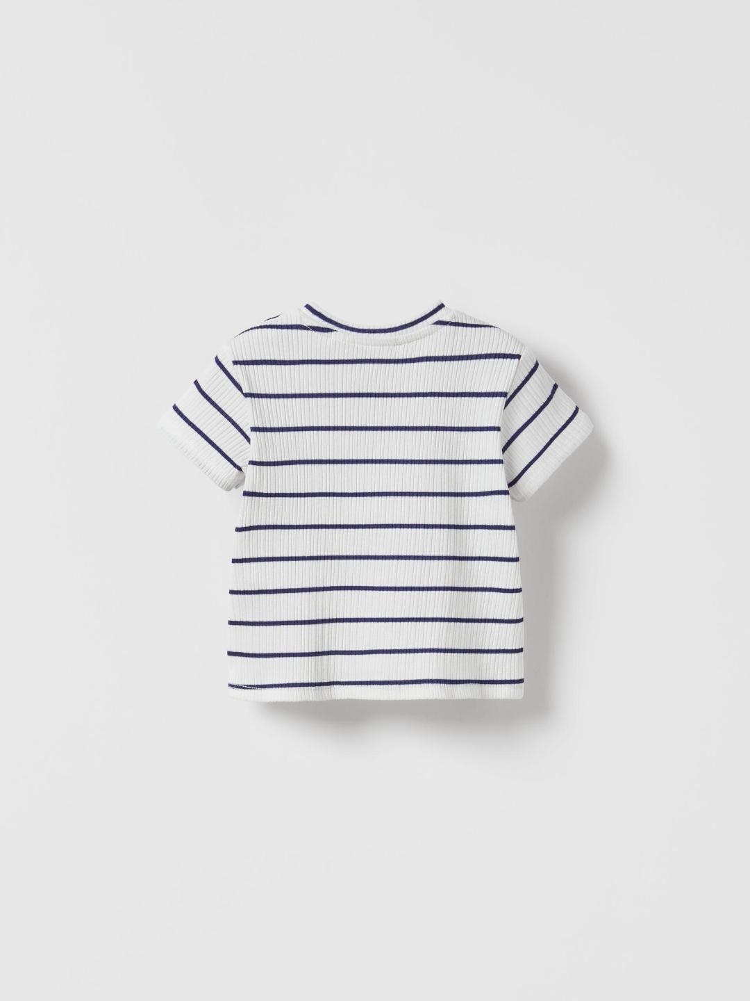 

ZARA Kids-Unisex Navy Blue Tshirts