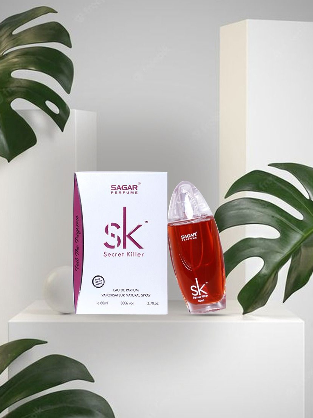 

SAGAR PERFUMERY Sk Secret Killer Eau De Parfum- 80 ml, White