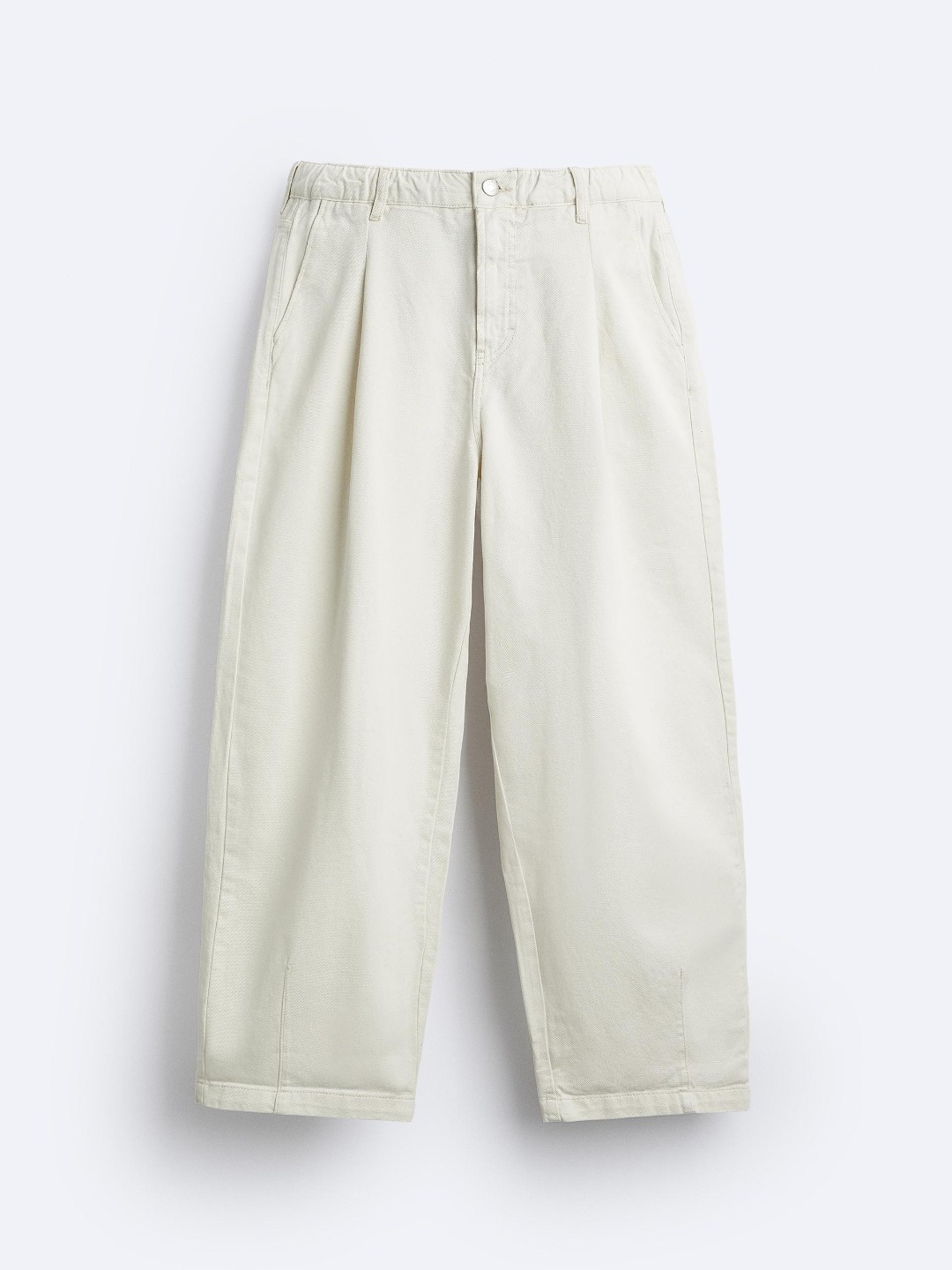 

ZARA Men White Trousers