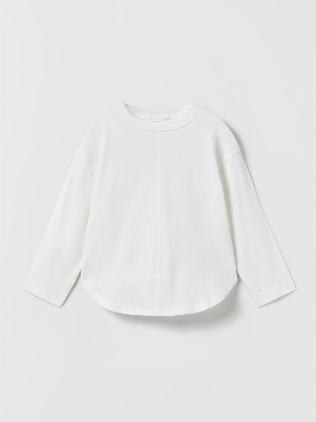 

ZARA Girls White Tshirts