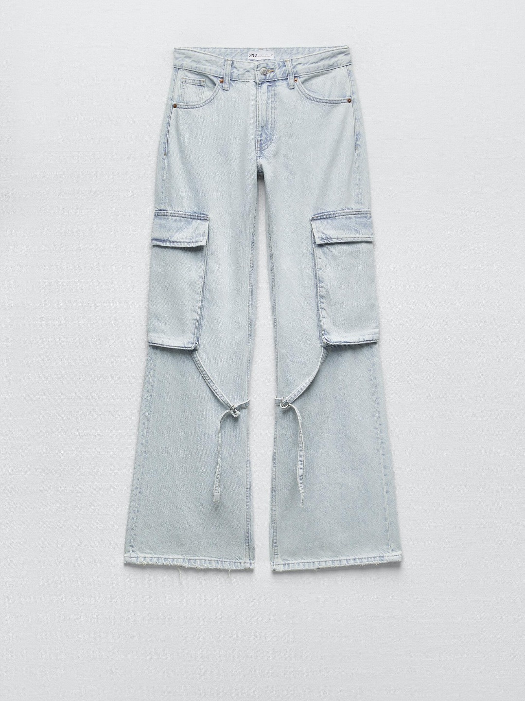 

ZARA Women Blue Trousers