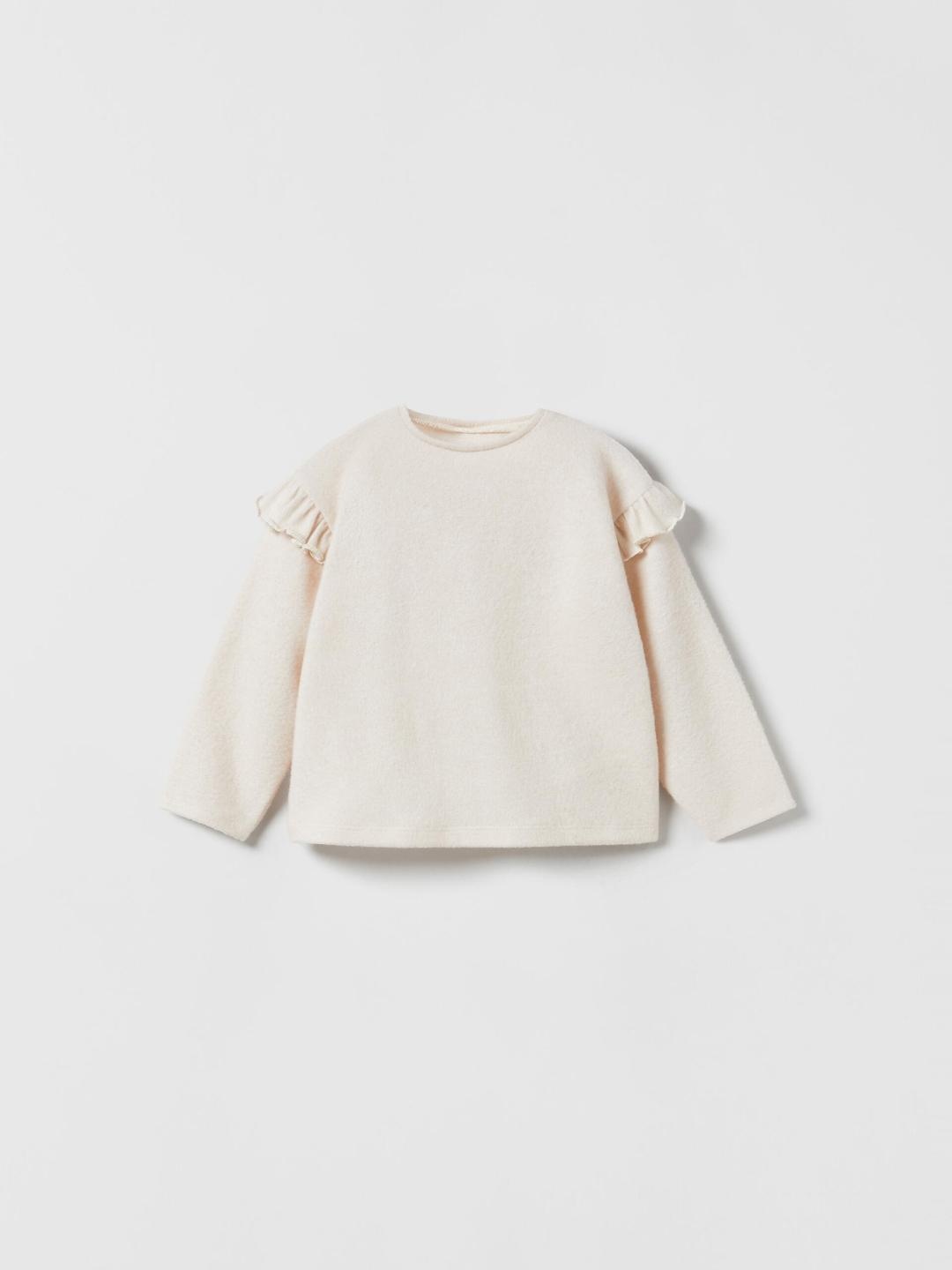 

ZARA Kids-Unisex Beige Tshirts
