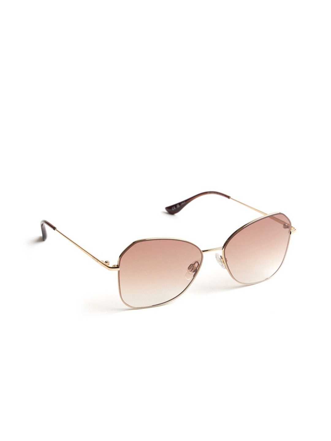 

OPIUM Women Butterfly Sunglasses with UV Protected Lens OP-10263-C01-57, Gold