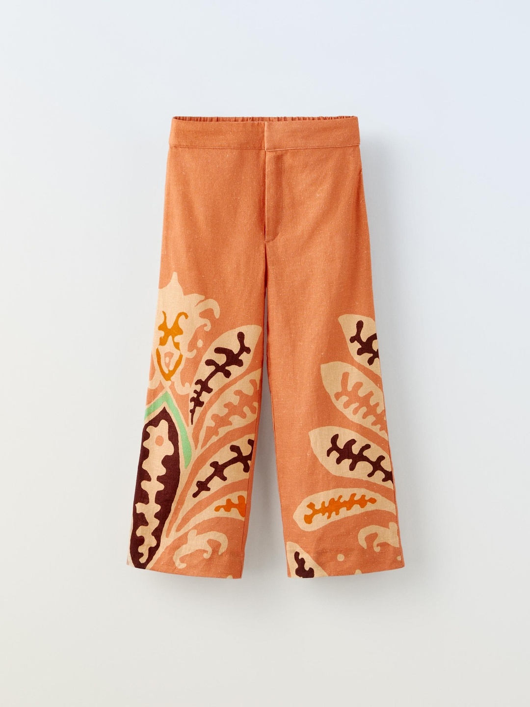 

ZARA Girls Orange Trousers