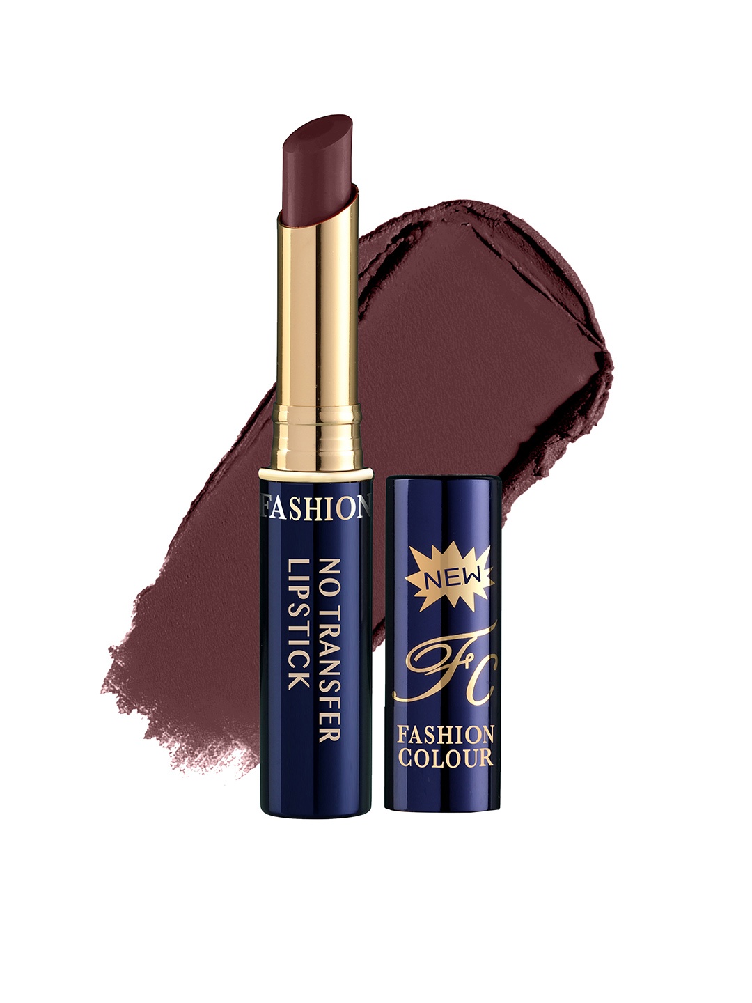 

Fashion Colour Non-Transfer Waterproof Matte Lipstick - Iced Amethyst 61, Brown