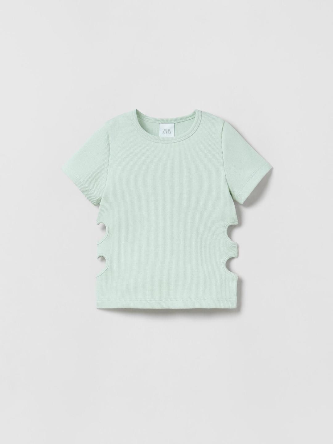 

ZARA Girls Green Tshirts