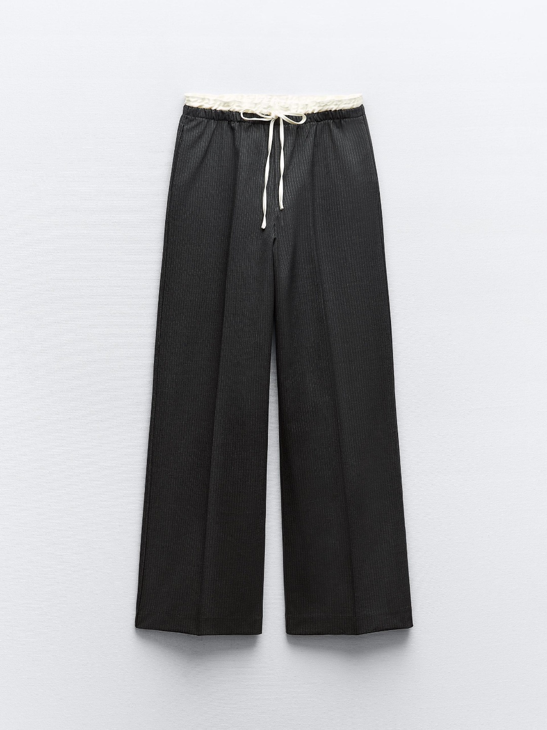 

ZARA Women Grey Trousers
