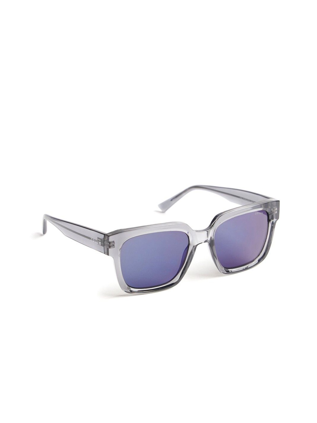 

OPIUM Men Wayfarer Sunglasses with UV Protected Lens OP-10277-C01-54-Crystal, Blue