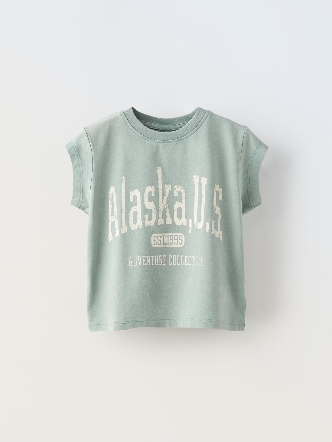 

ZARA Girls Green Tshirts
