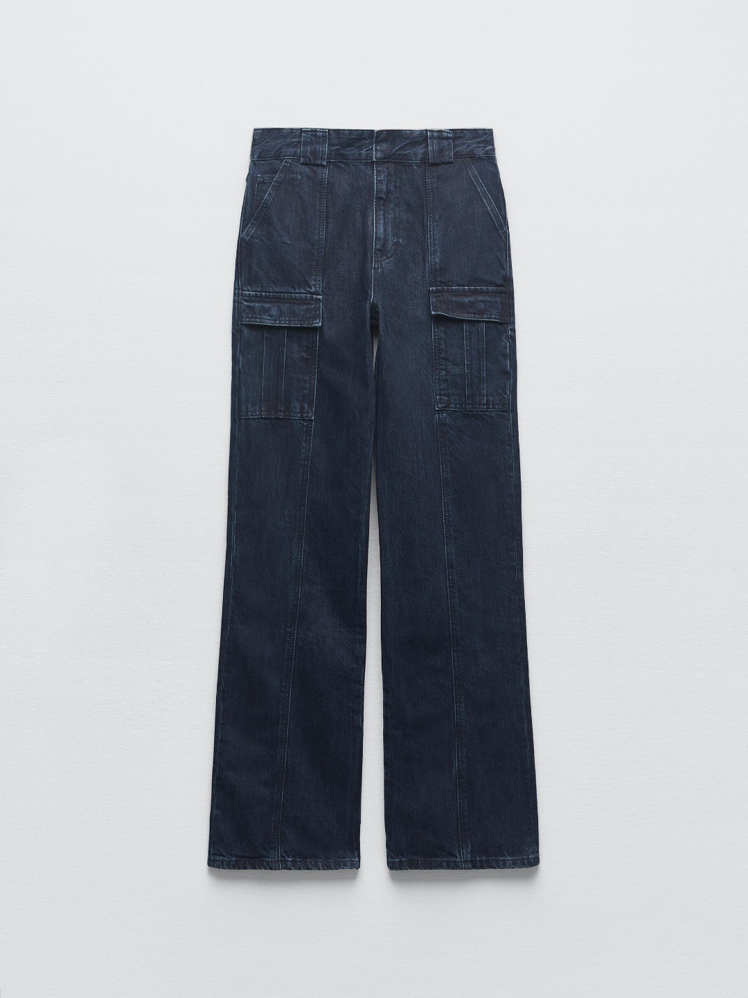 

ZARA Women Blue Trousers