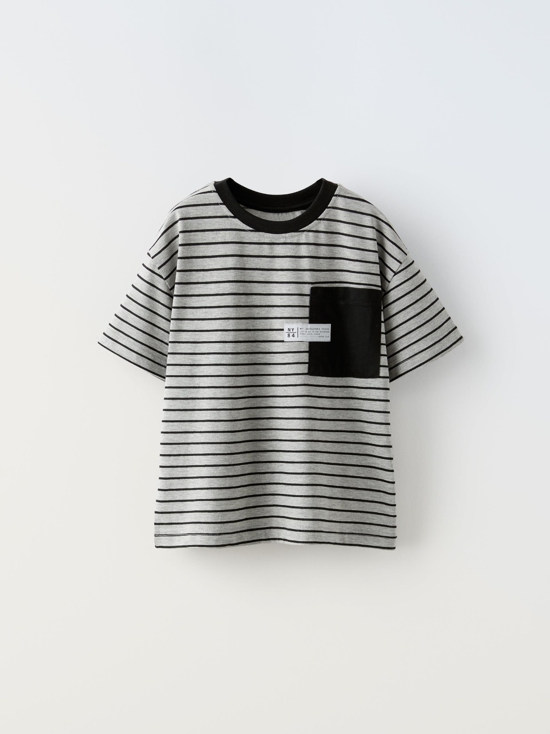 

ZARA Boys Grey Tshirts