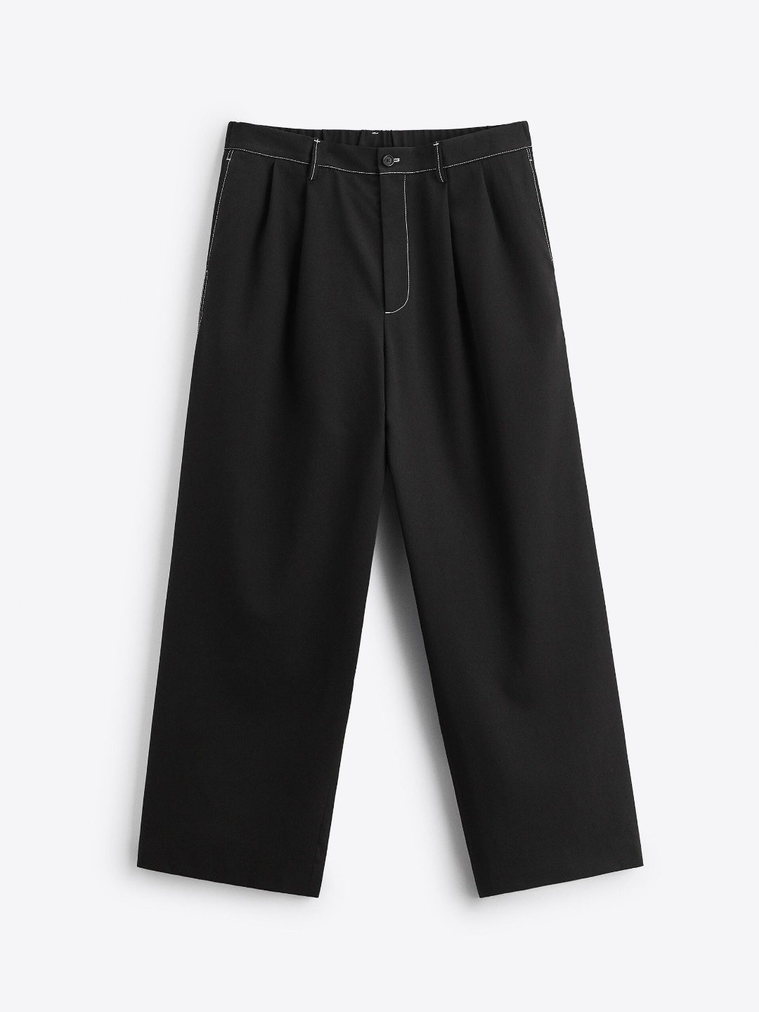 

ZARA Men Black Trousers