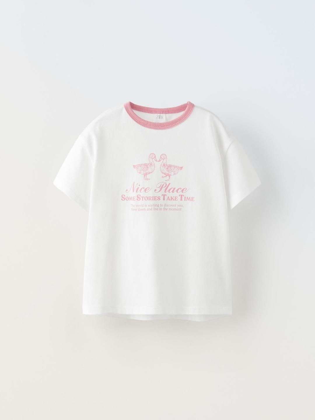 

ZARA Girls Pink Tshirts