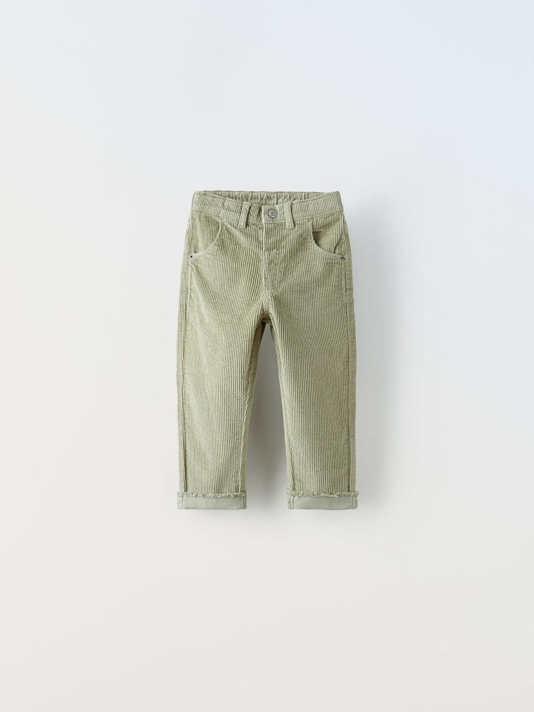 

ZARA Unisex Khaki Trousers