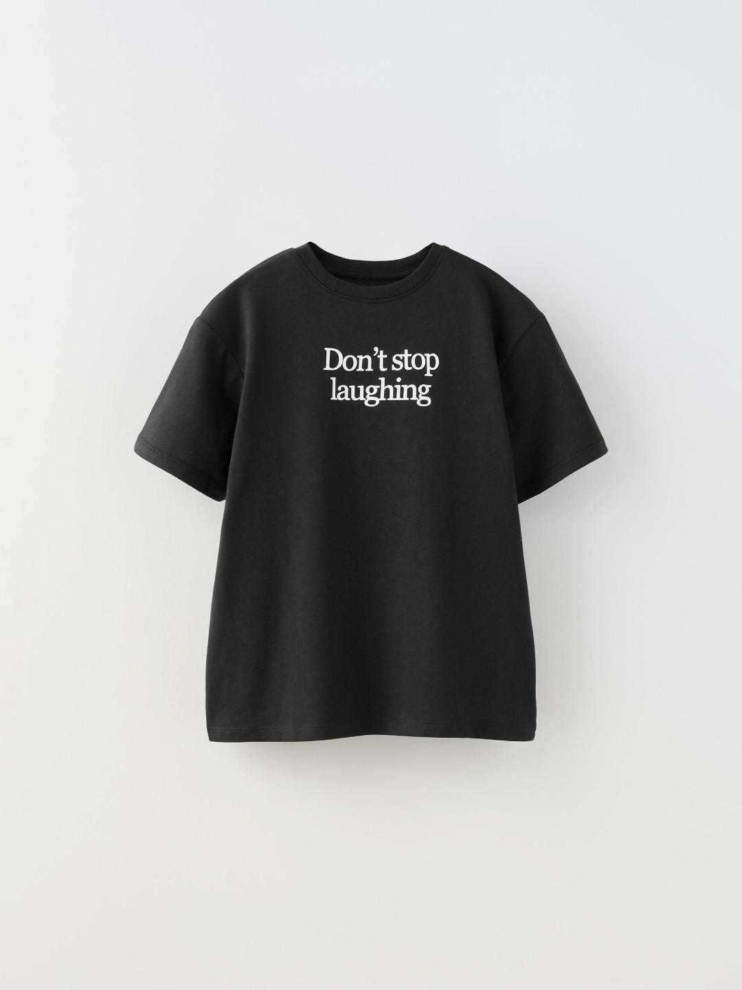 

ZARA Girls Black Tshirts