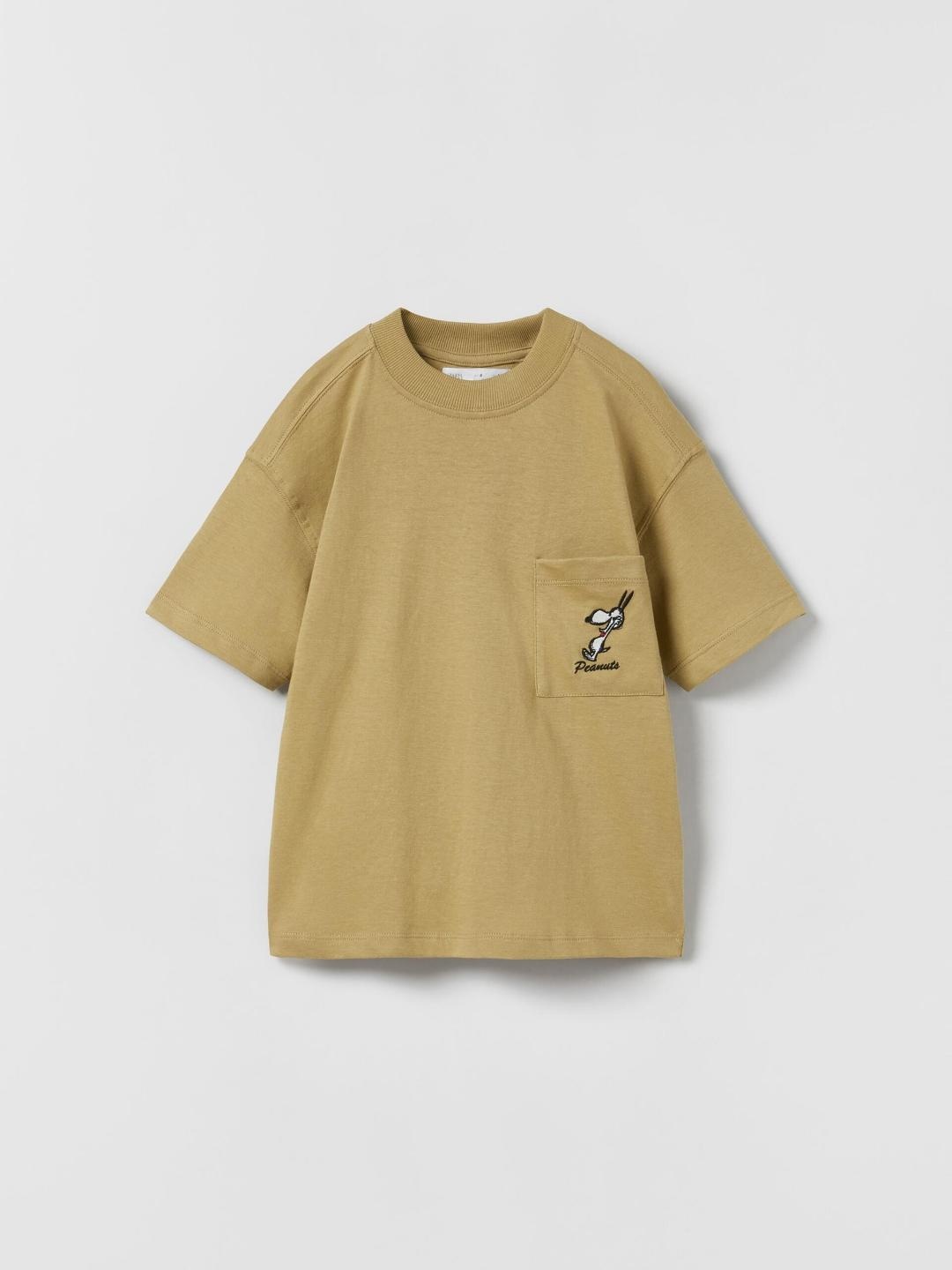 

ZARA Boys Olive Tshirts