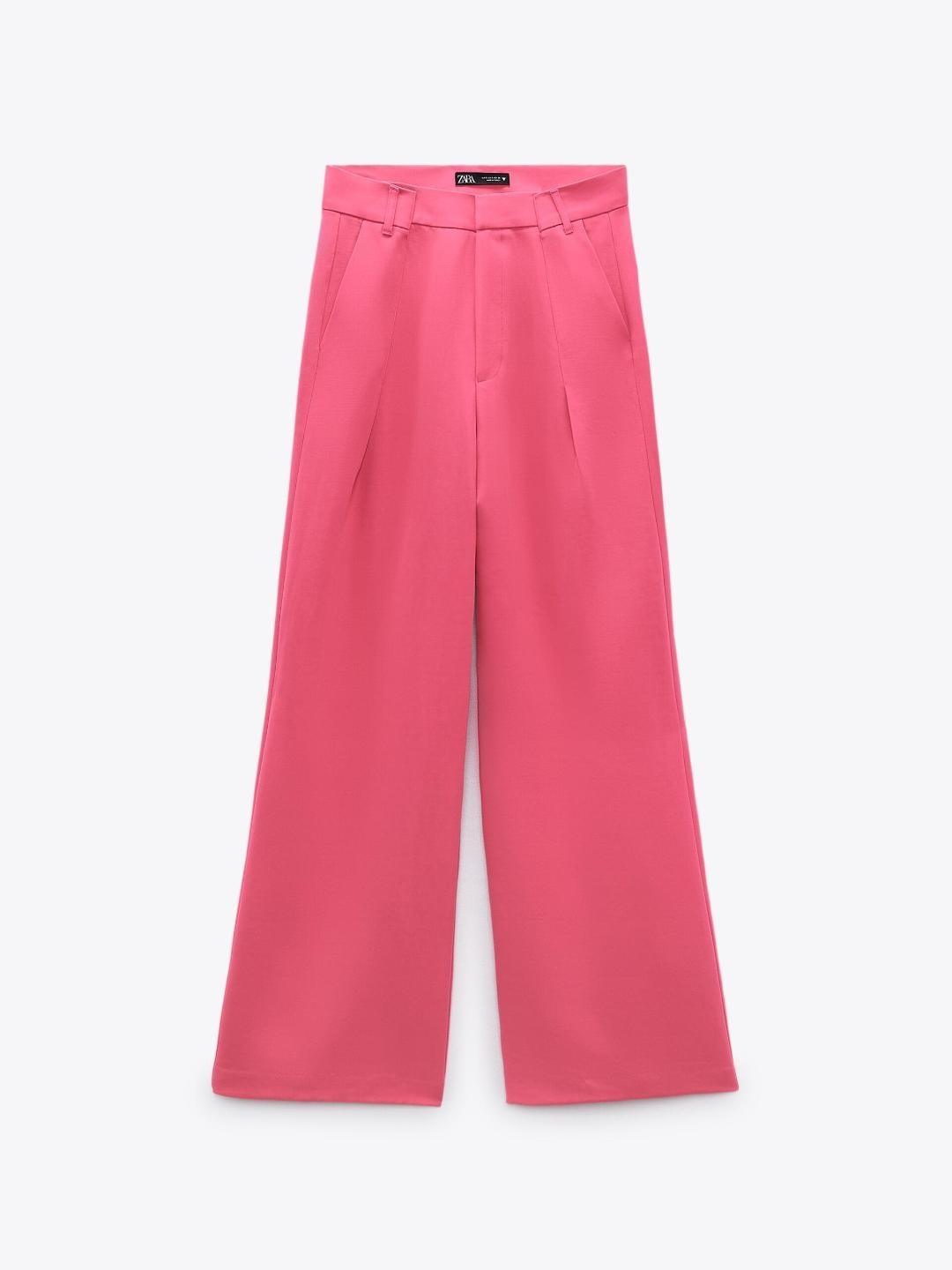 

ZARA Women Pink Trousers
