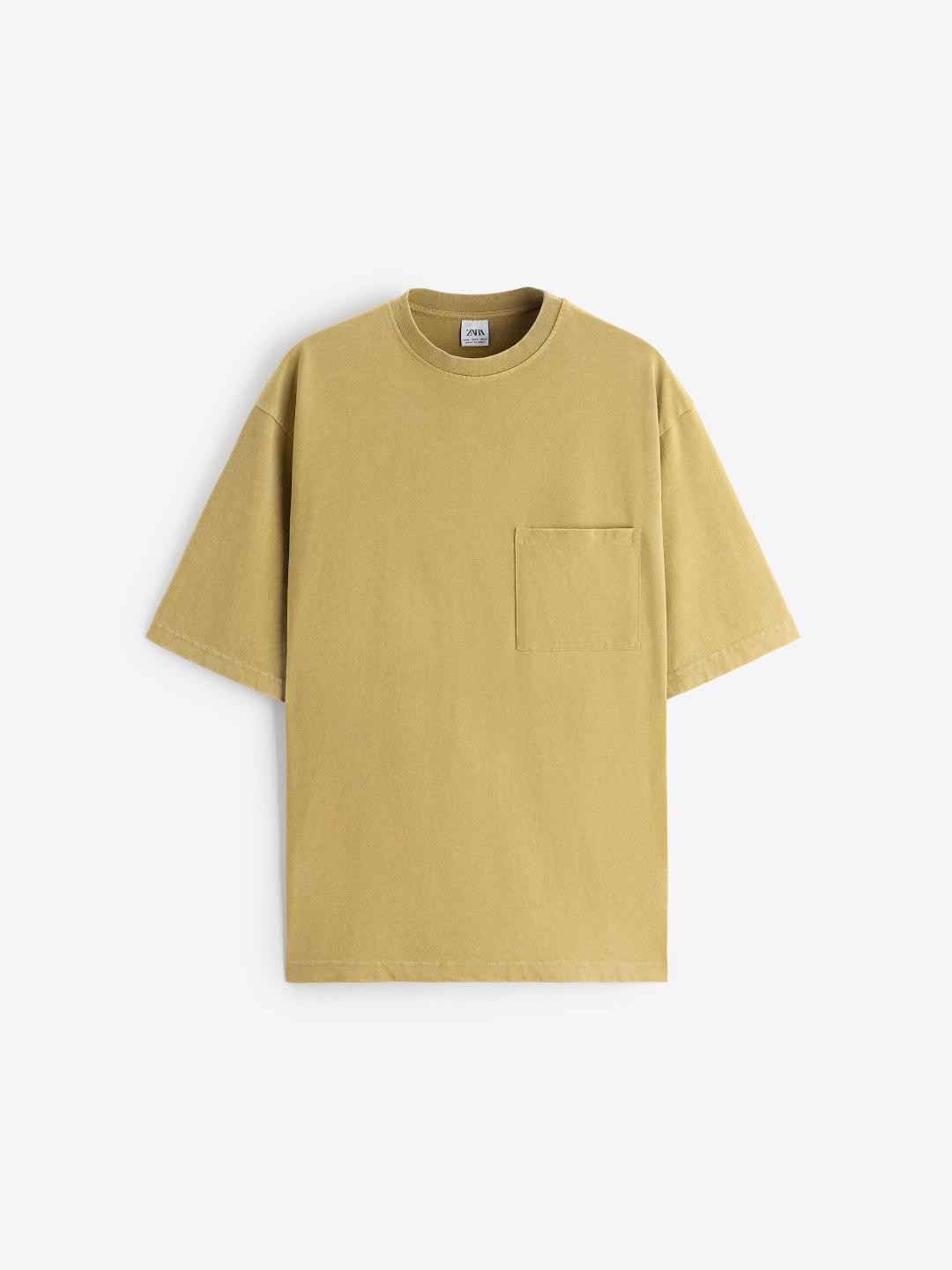 

ZARA Men Green Tshirts