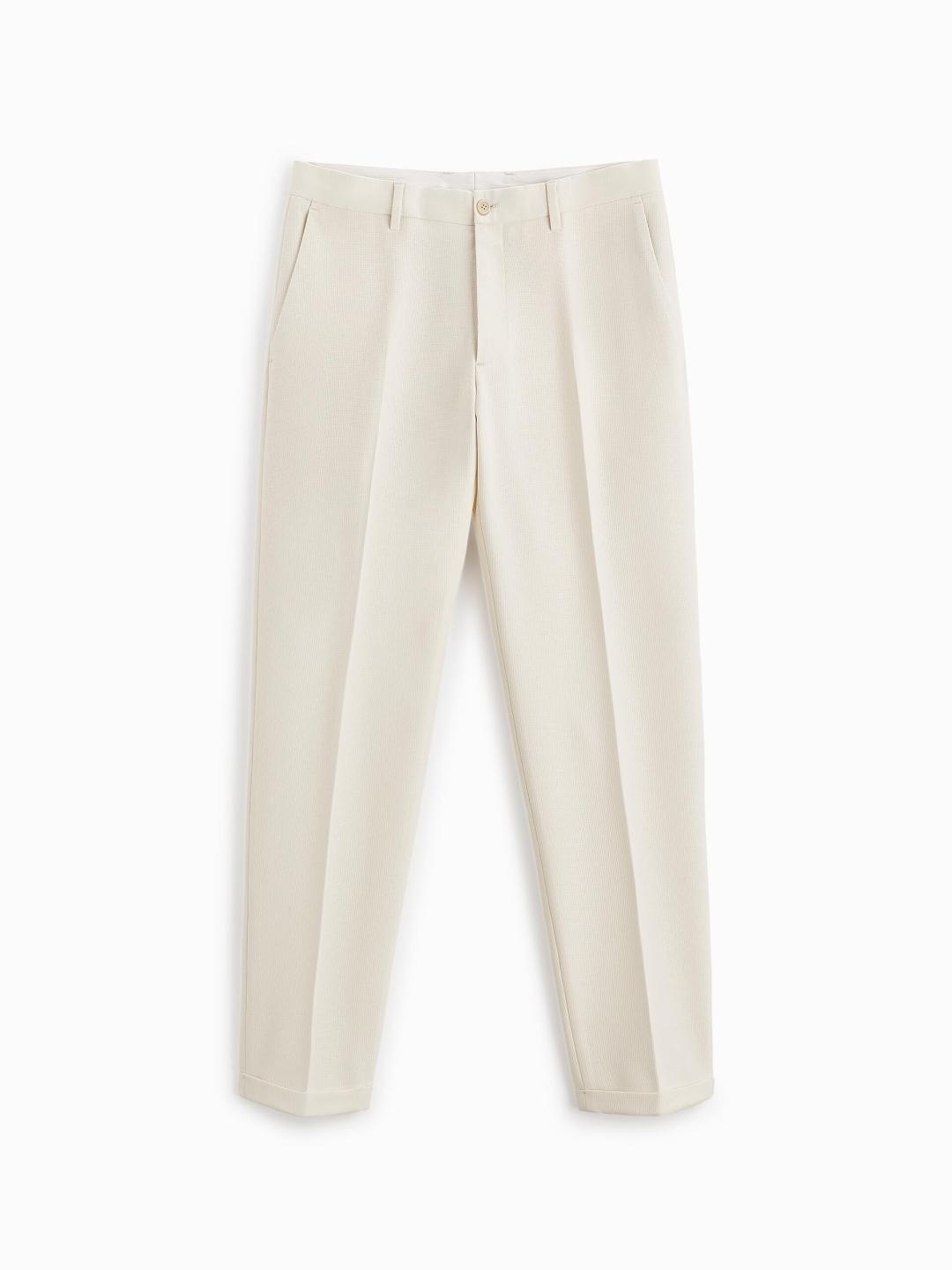 

ZARA Men White Trousers