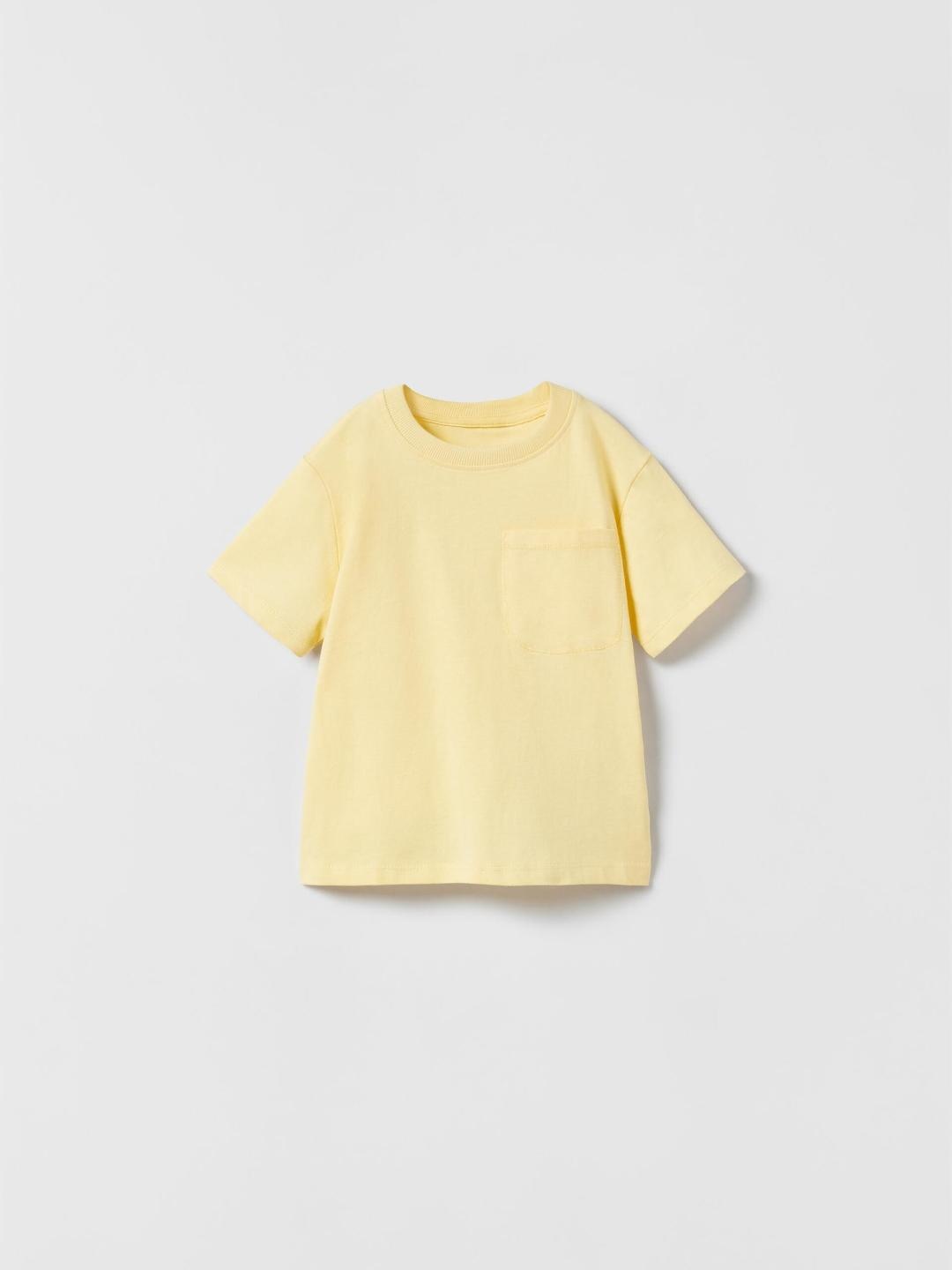 

ZARA Kids-Unisex Yellow Tshirts