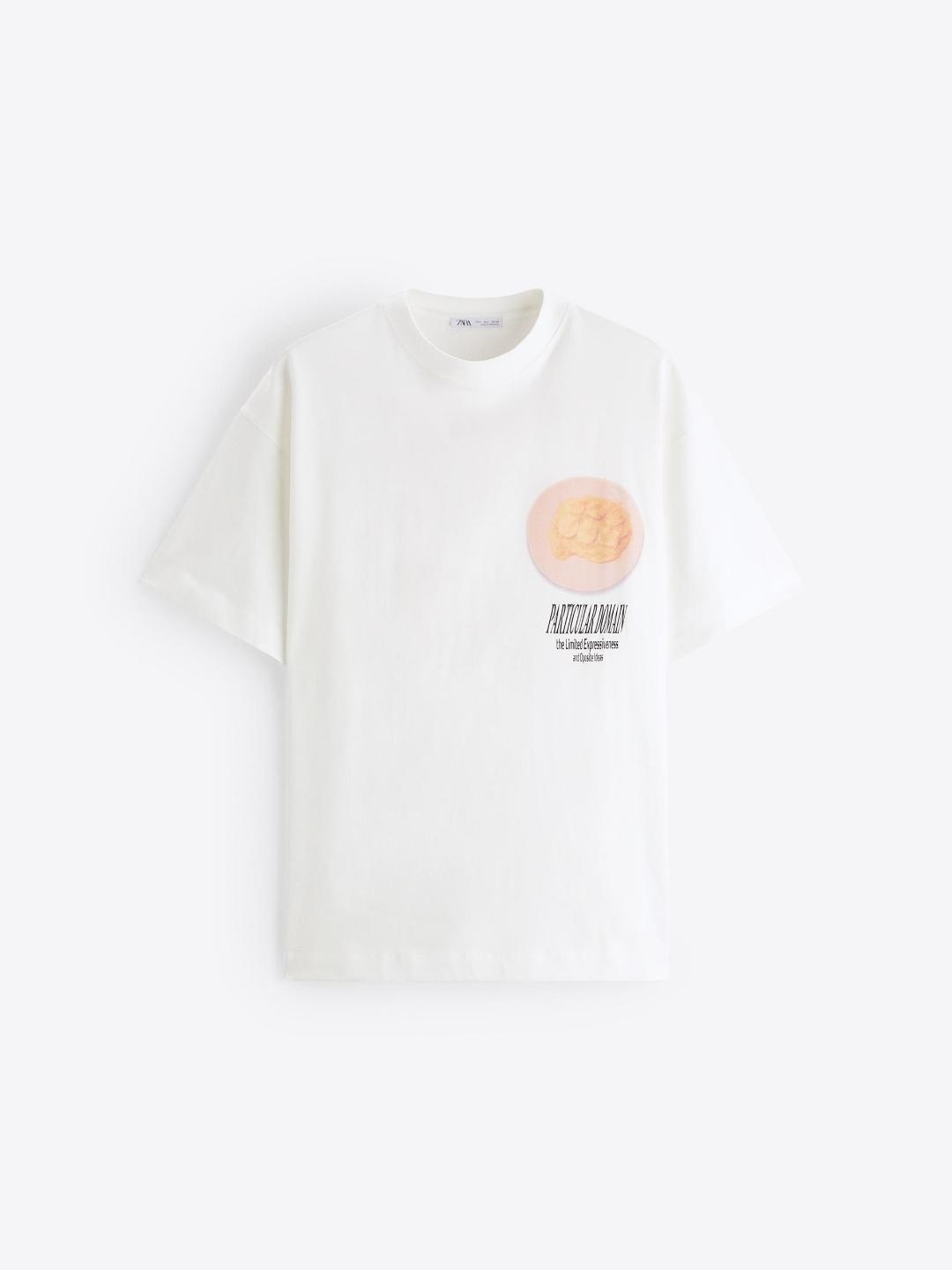 

ZARA Men White Tshirts