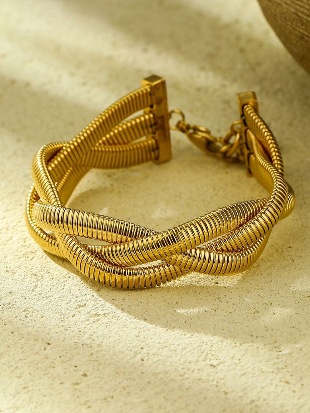 

VIEN Gold-Plated Wraparound Bracelet