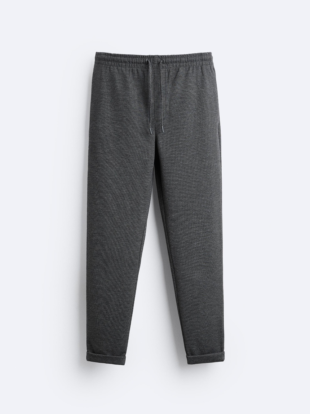 

ZARA Men Grey Trousers