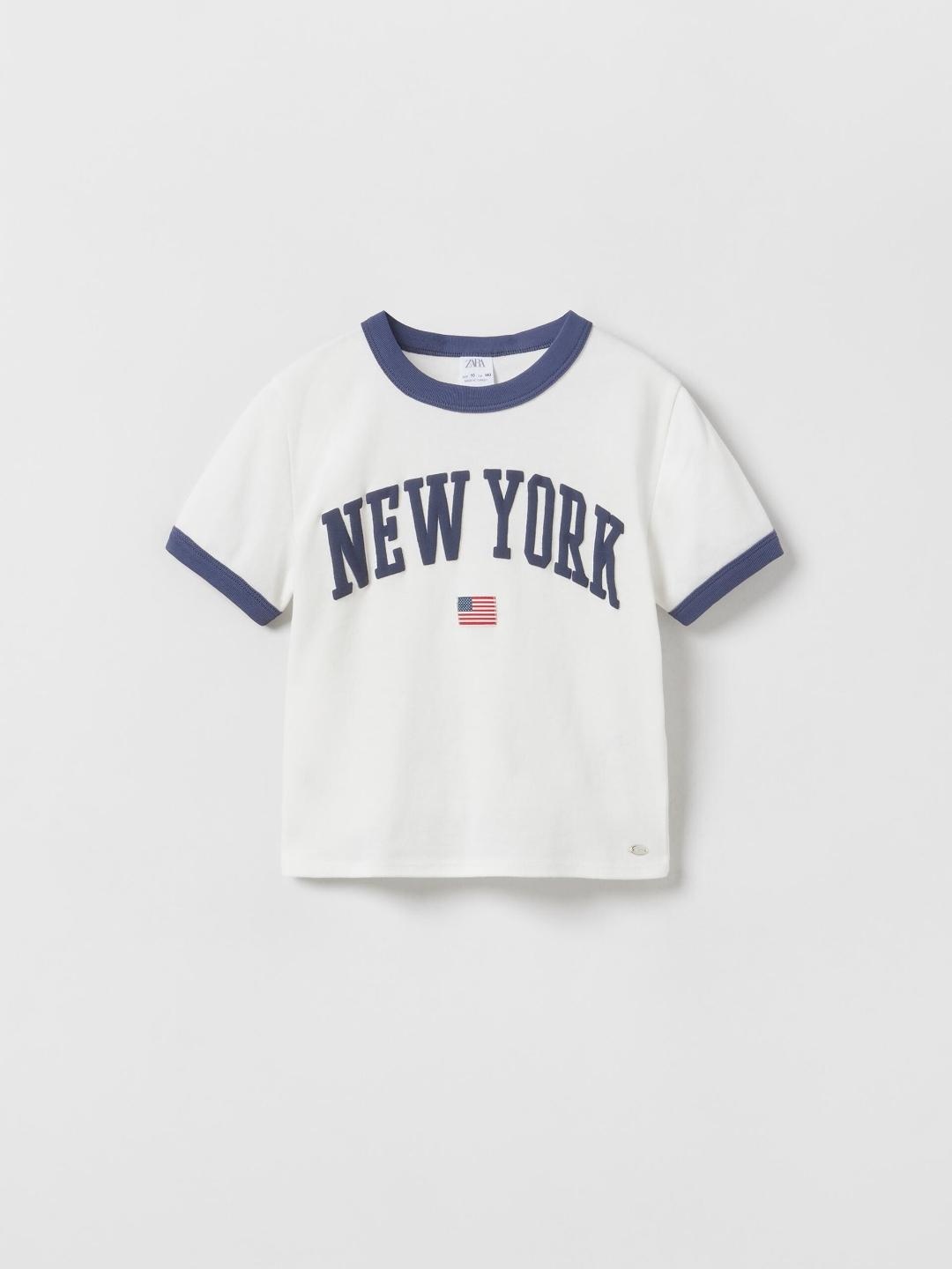

ZARA Girls White Tshirts