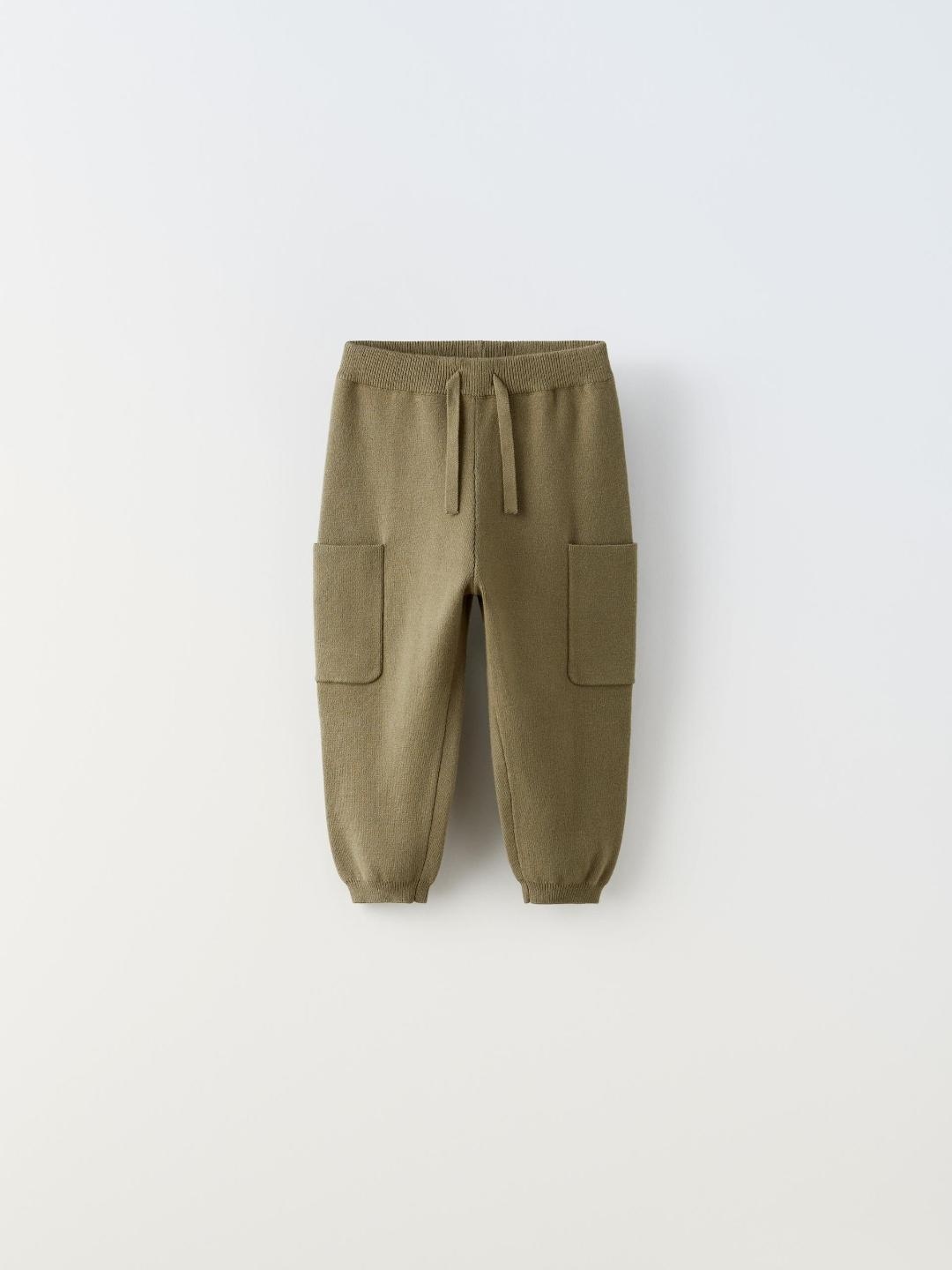 

ZARA Unisex Khaki Trousers