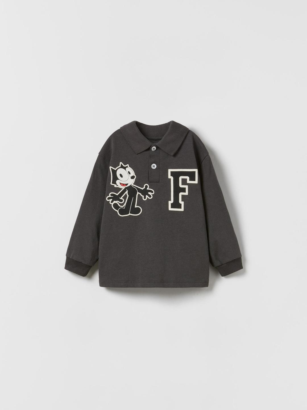 

ZARA Kids-Unisex Grey Tshirts