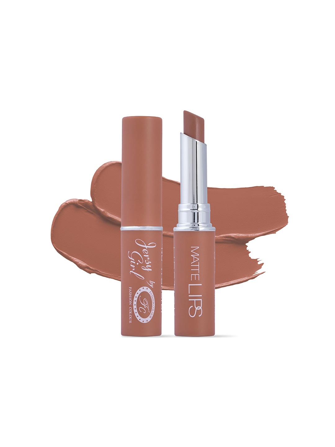 

Fashion Colour Jersy Girl Kiss Proof No Transfer Lipstick - Nudes 20, Nude