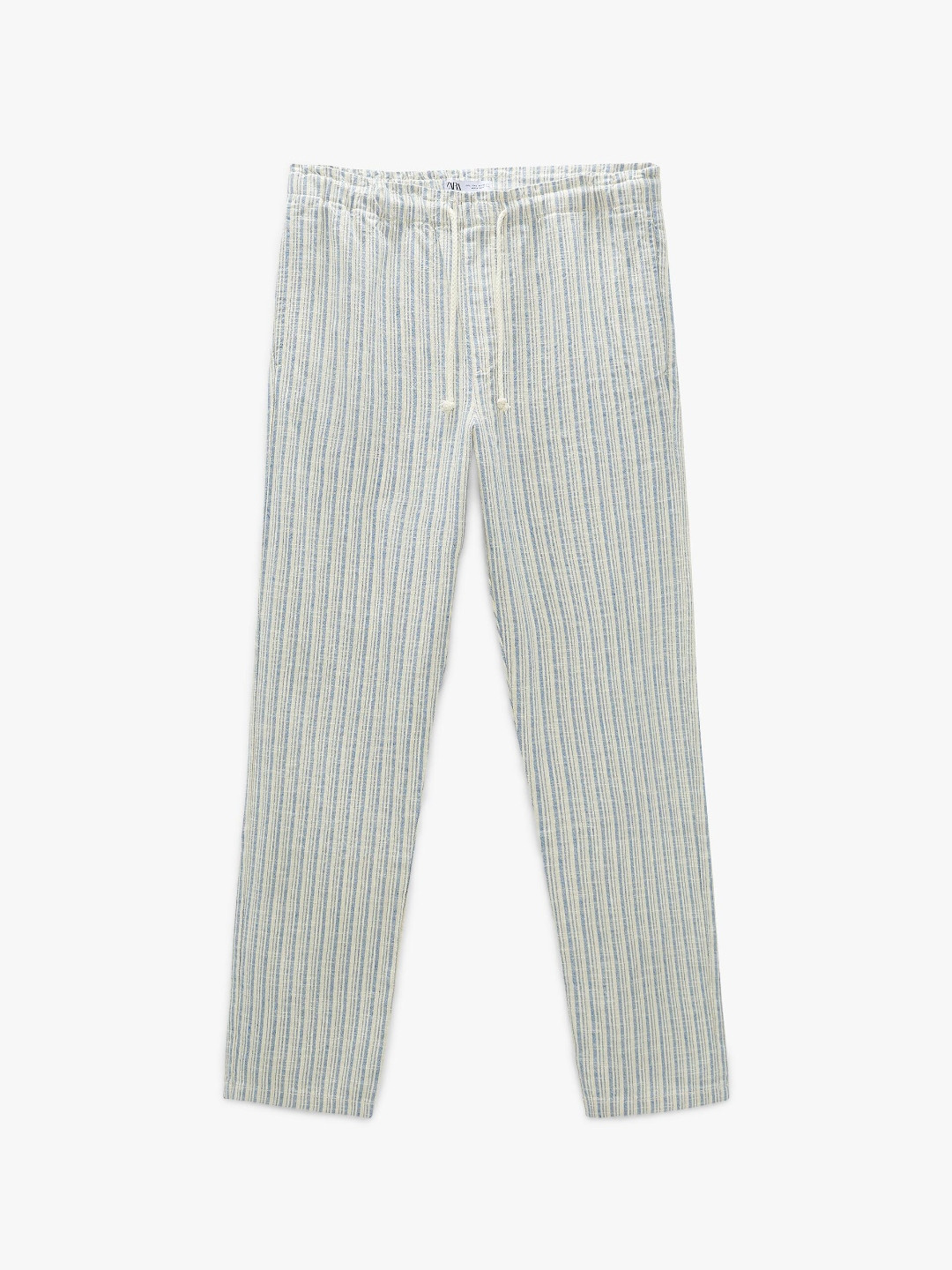 

ZARA Men Blue Trousers
