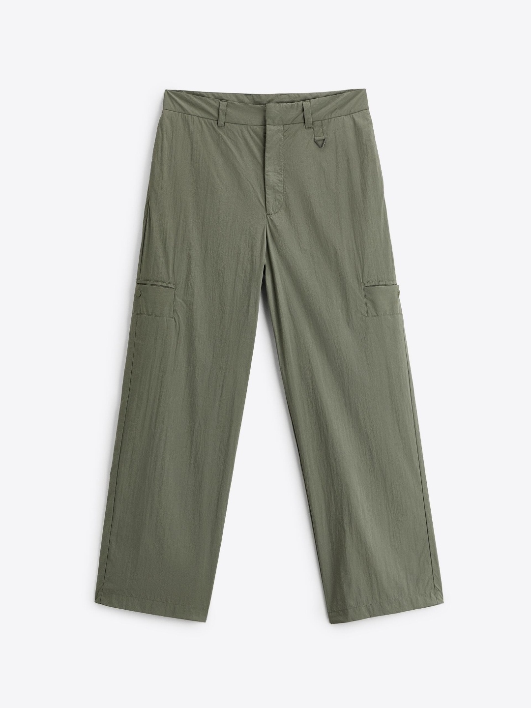 

ZARA Men Grey Trousers